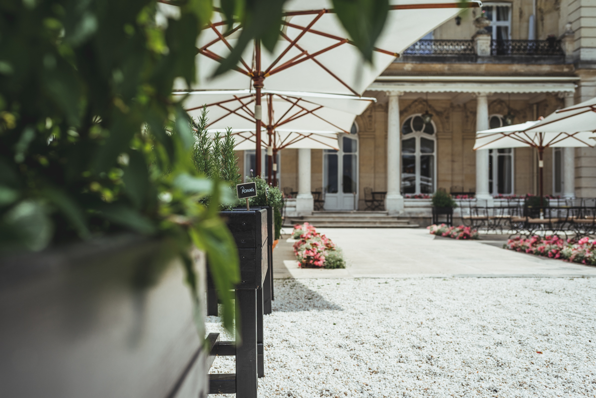 Terrasse Jardin Les Crayères