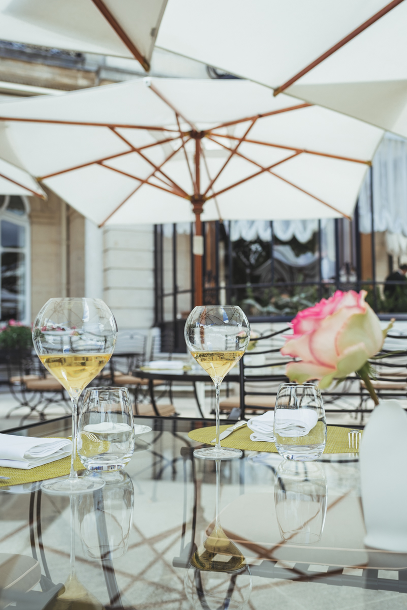 Terrasse Jardin Les Crayères