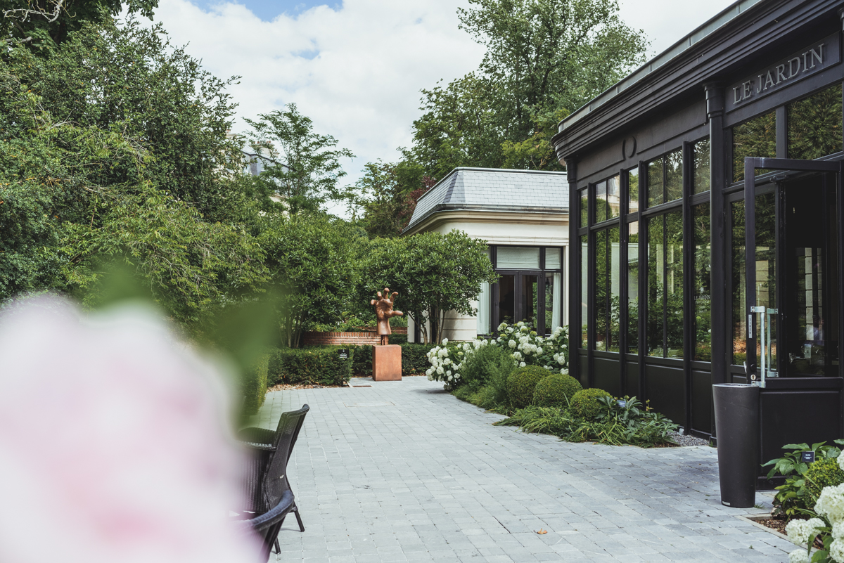 Terrasse Jardin Les Crayères