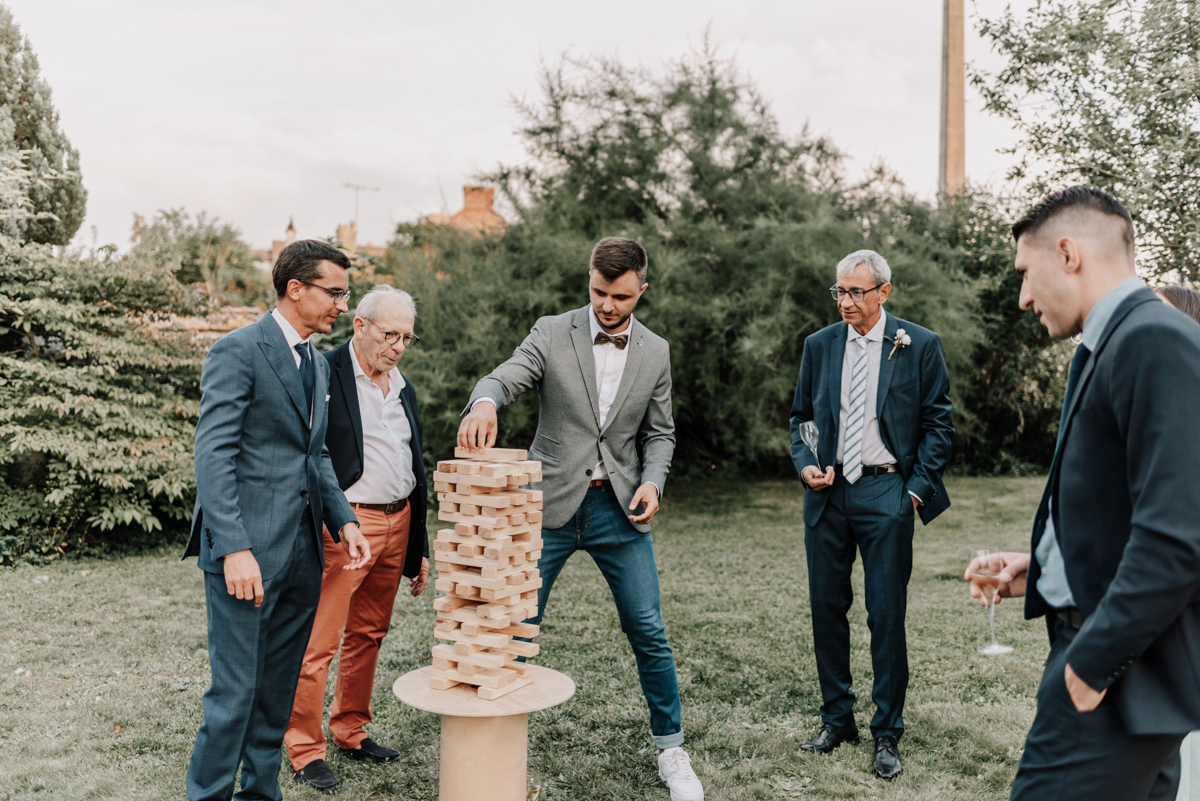 activité mariage jeu en bois