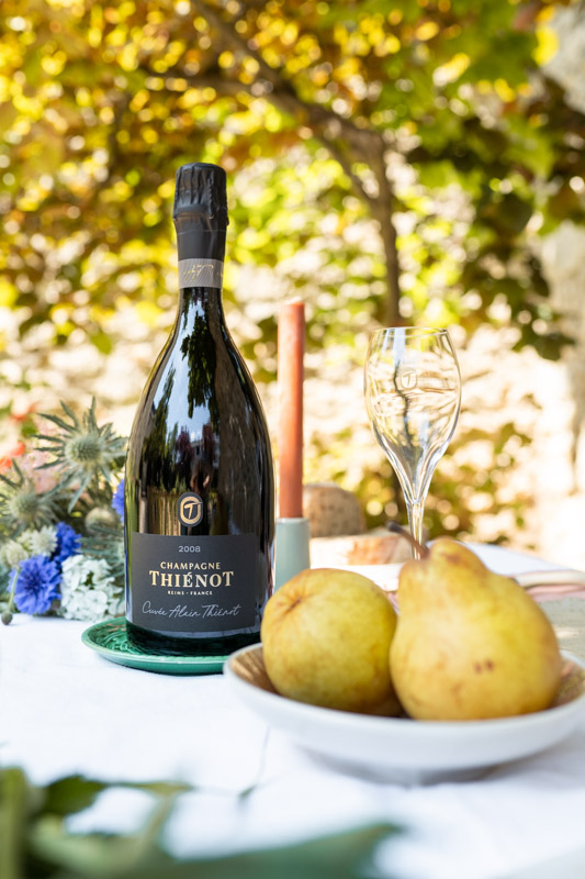 Photographie d'un tonneau de vin de Champagne