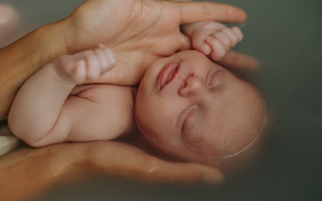 Shooting bain sensoriel pour nouveau-né