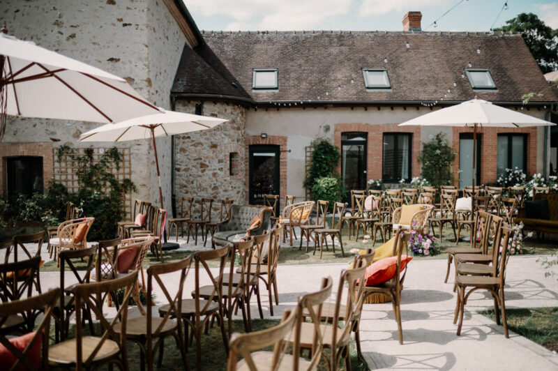 Photographie de la décoration fleurie - Mariage proche de Reims